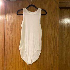 Ribbed Tank Top Bodysuit